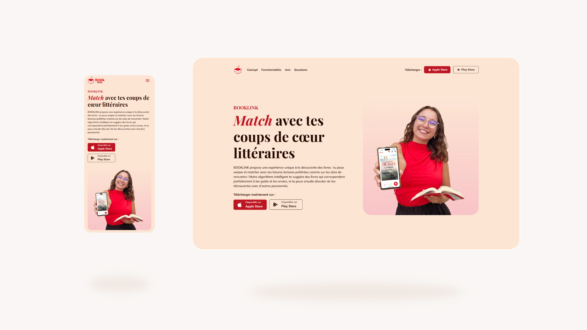 Agence web digital clermont ferrand le dupplex auvergne client Booklink02